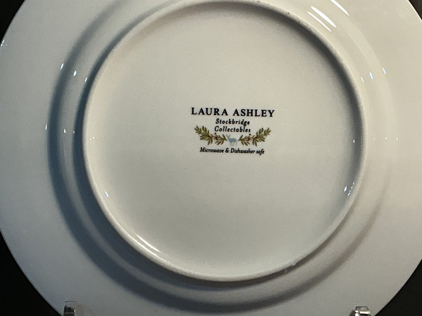 Laura Ashley set of 2 Side/Salad Plates 8” Stockbridge Collectibles