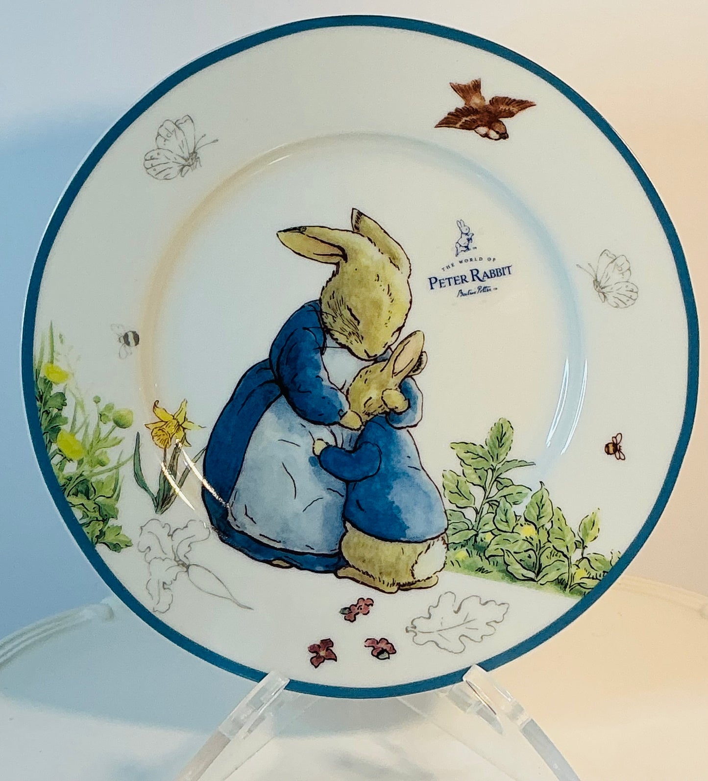 Beatrix Potter Peter Rabbit Zrike Dinnerware Set of 4 pcs.
