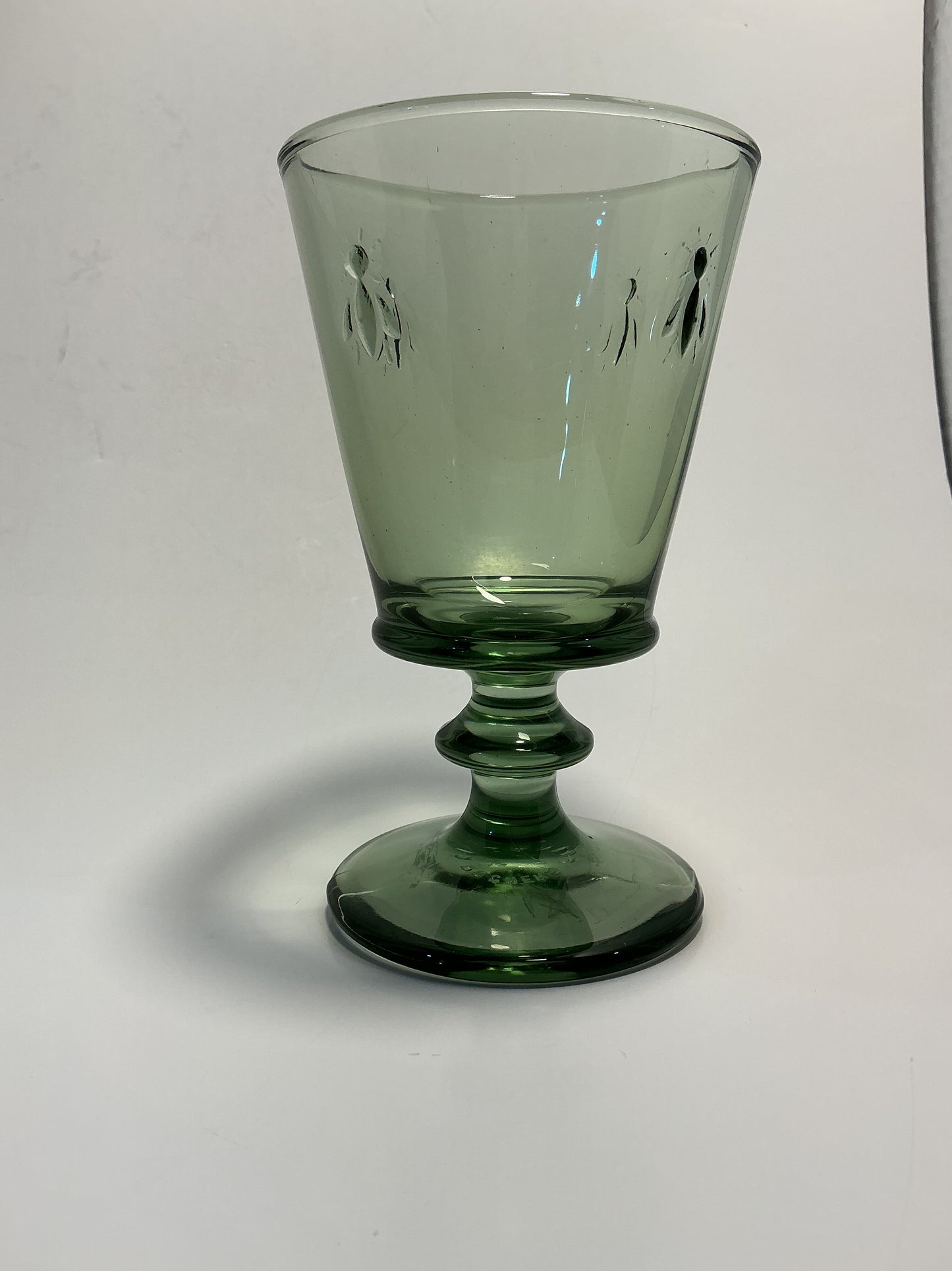La Rochère wine glasses Bee Collection green Set of 2
