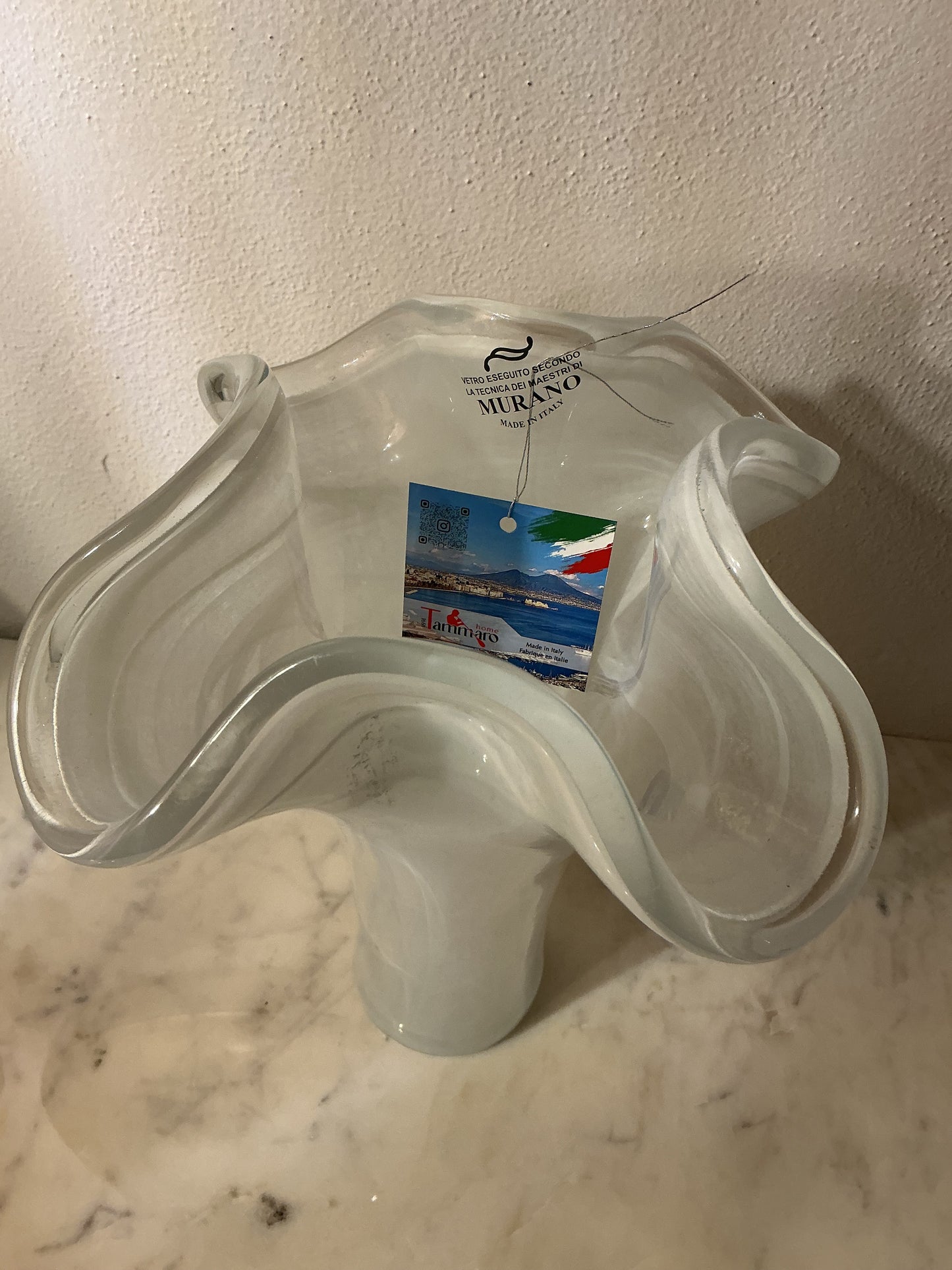 Mid Century Murano Art Glass Vase