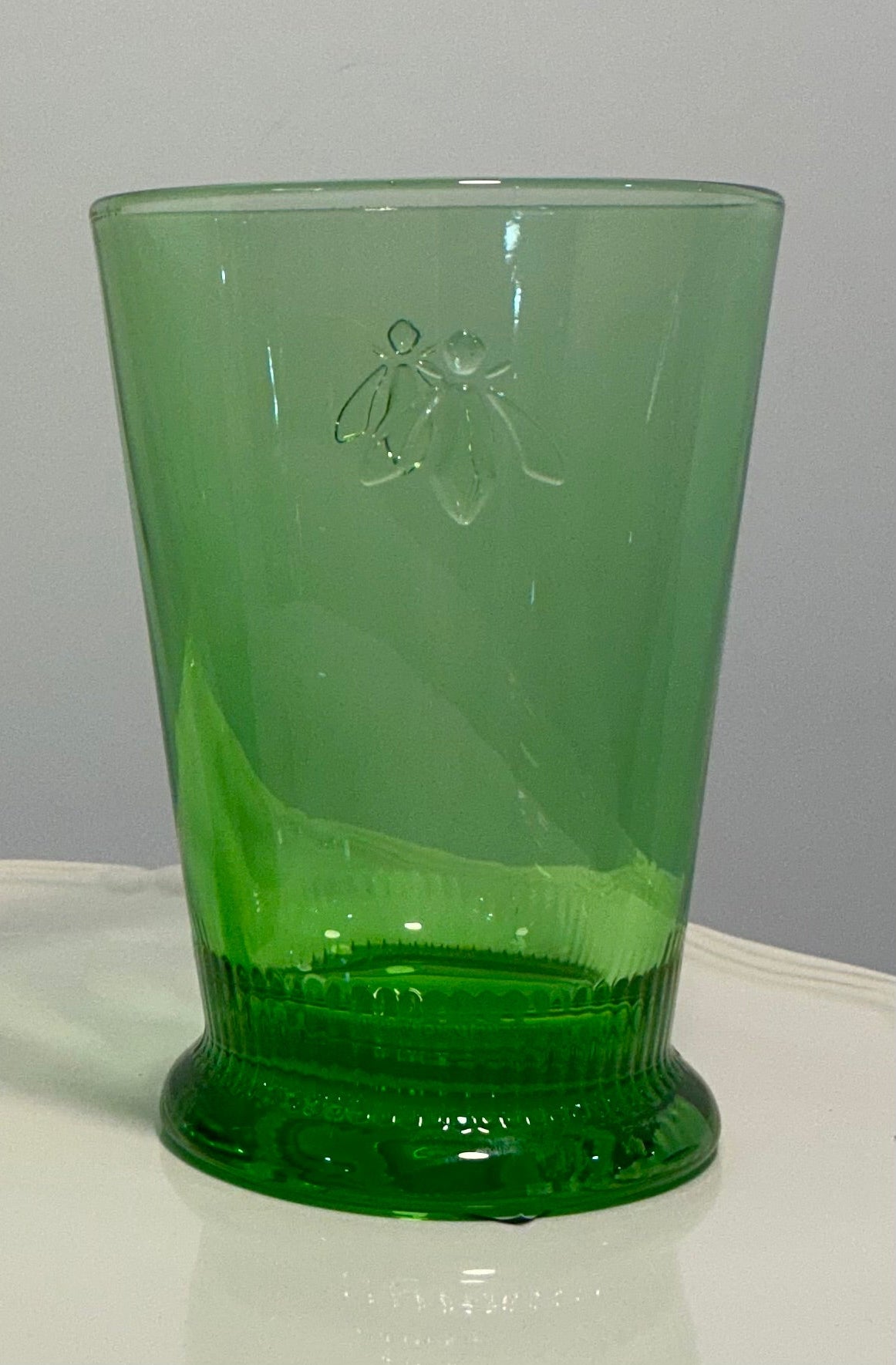 La Rochère Papillon (butterfly) Mint Green available in Wine OR Tumbler Made in France