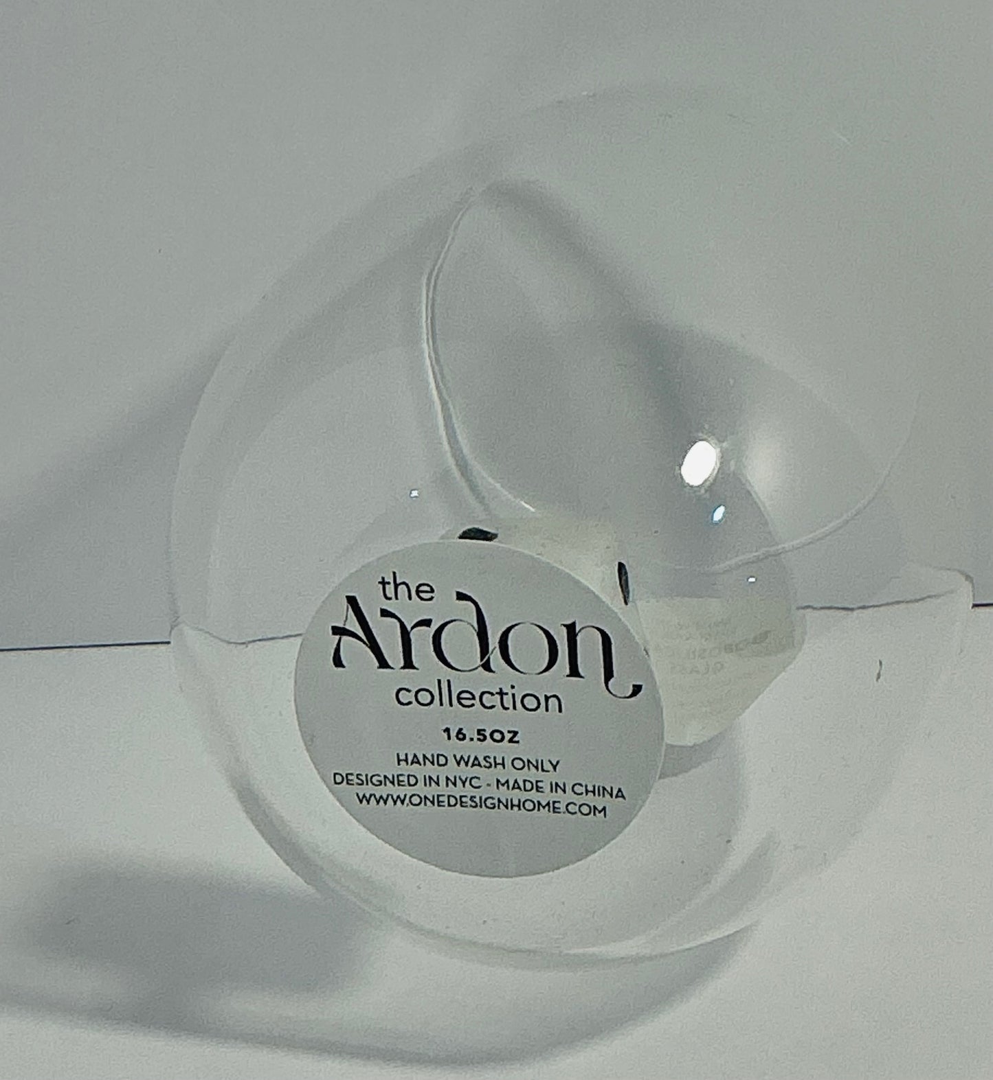 The Ardon Collection floating Dice Stemless Wine Glass 9 oz
