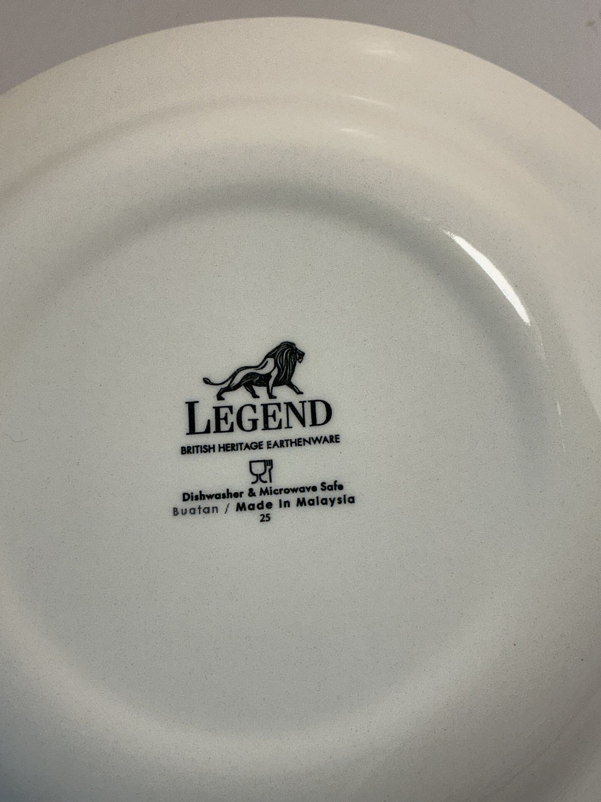 Legend Buff Beauty British Heritage salad plate 8” Light Red/Pink