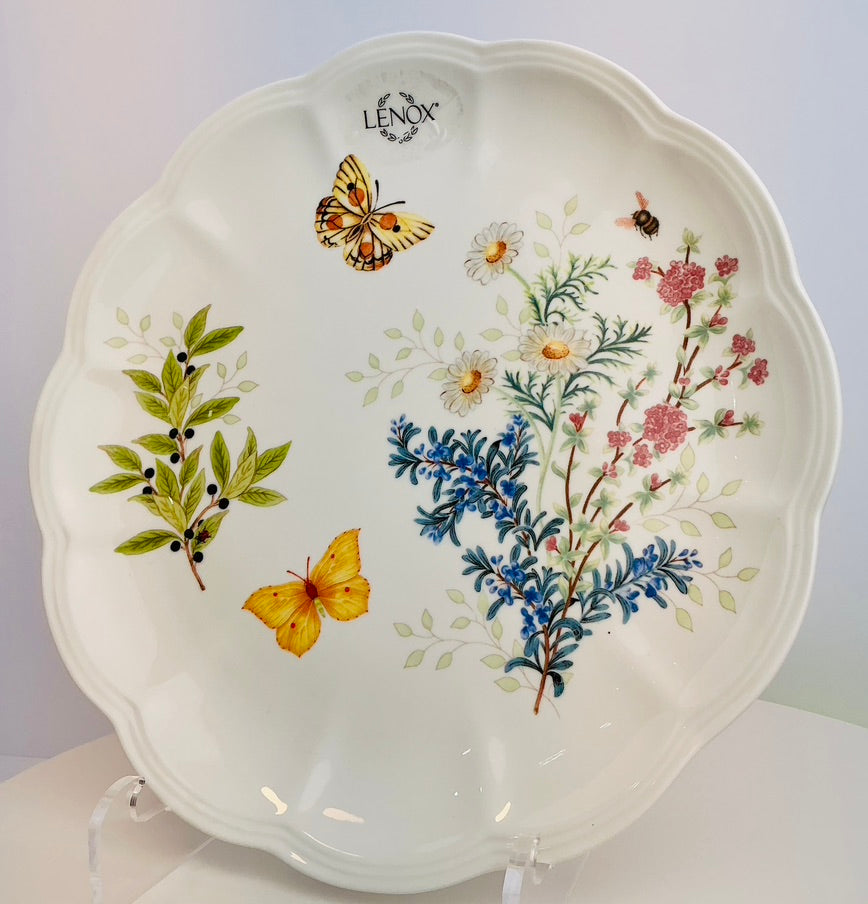 Lenox Butterfly Meadow Herbs Dinner Plate 10.75" – Choose Your Style