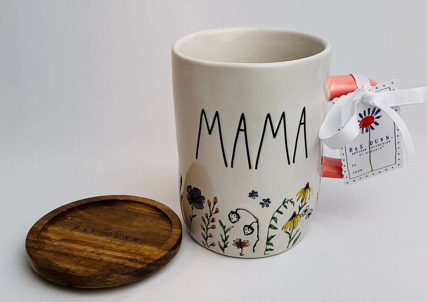 Rae Dunn Mother’s Day-Hand Painted Ceramic Farmhouse Style(Multiple Designs)