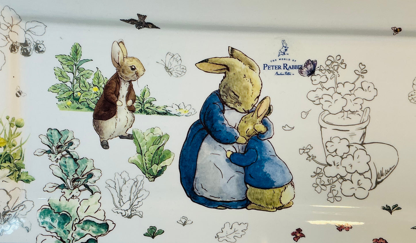 Beatrix Potter Peter Rabbit Zrike Dinnerware Set of 4 pcs.