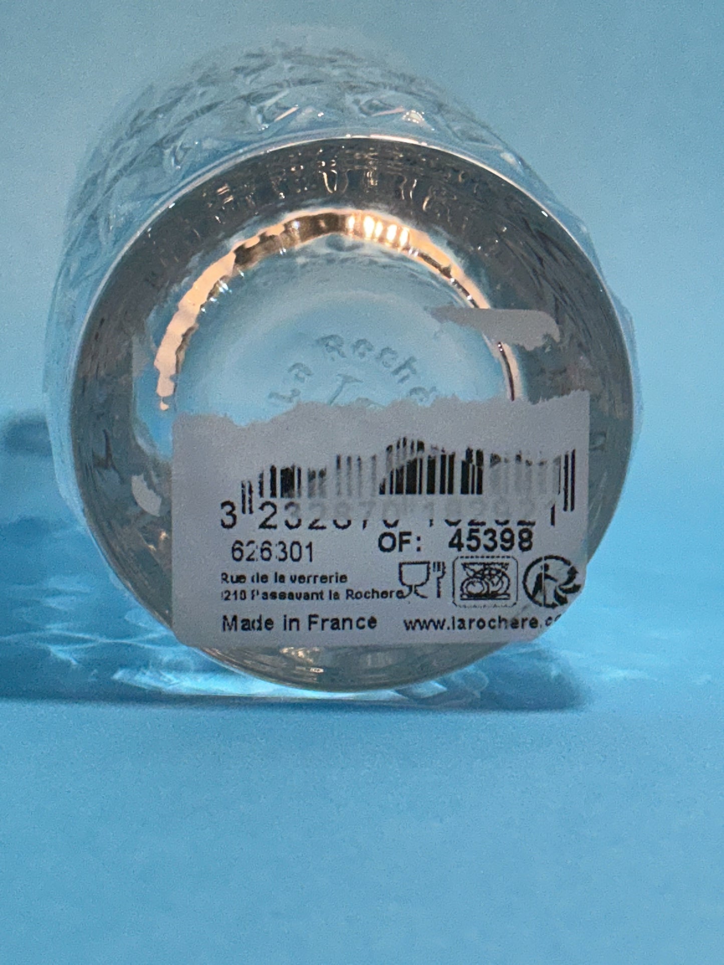 La Rochère Verona Highball Glass 3.0 inches in diameter and 6.1 inches hight 1 cup
