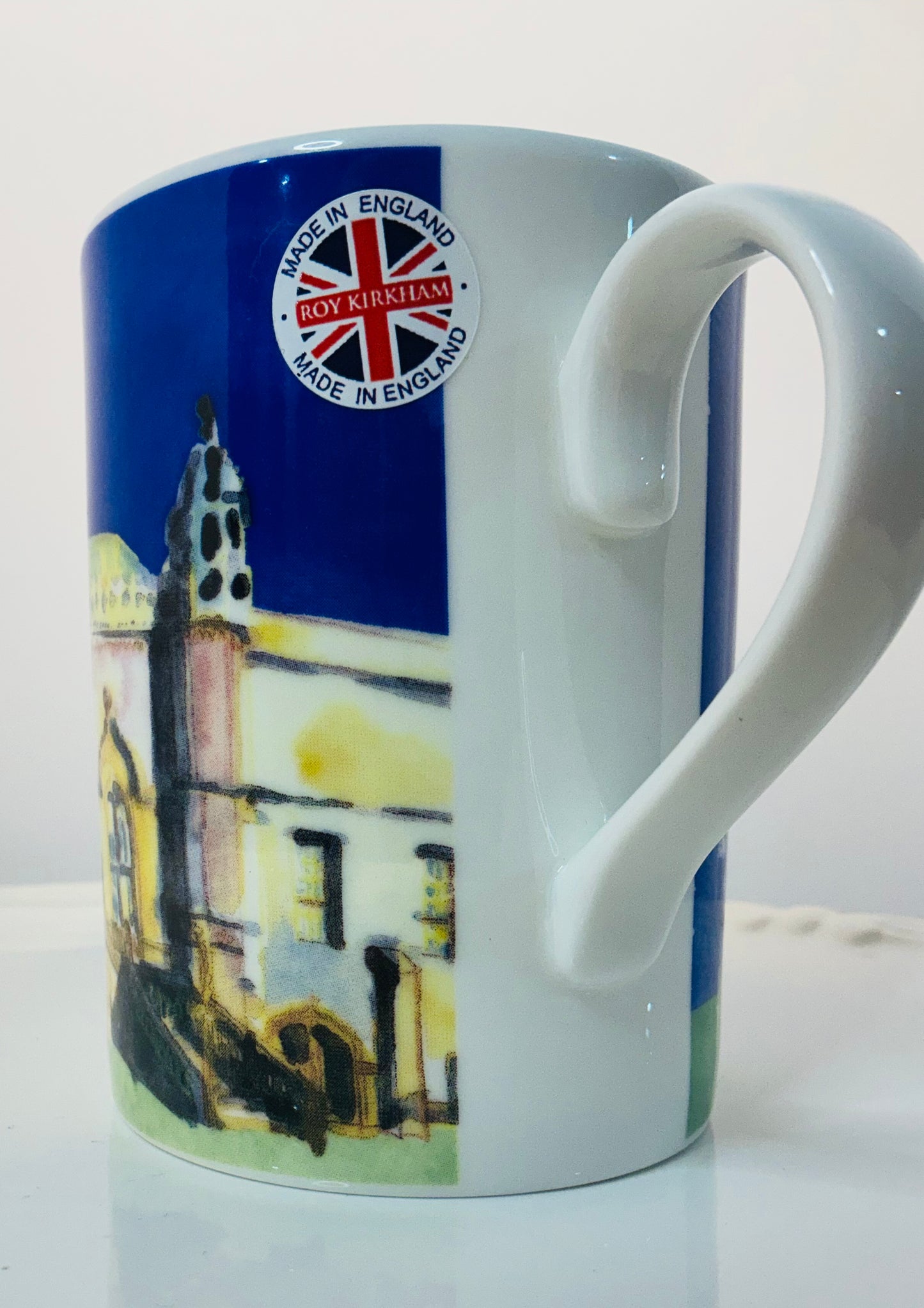 National Trust Exclusive China Set of 4 Different Themed Fine Bone China Mugs, Made in England