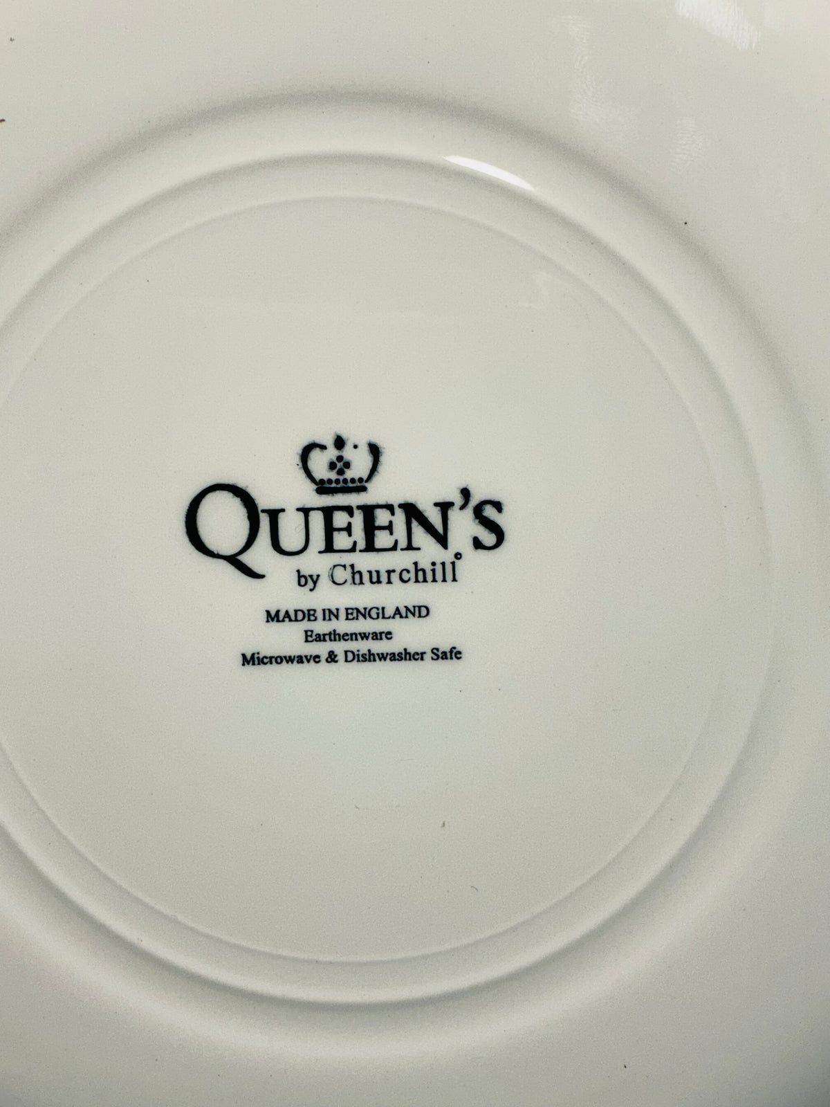 Queen’s by Churchill Blue Willow Pattern Dinner plate 10.5” Made in England