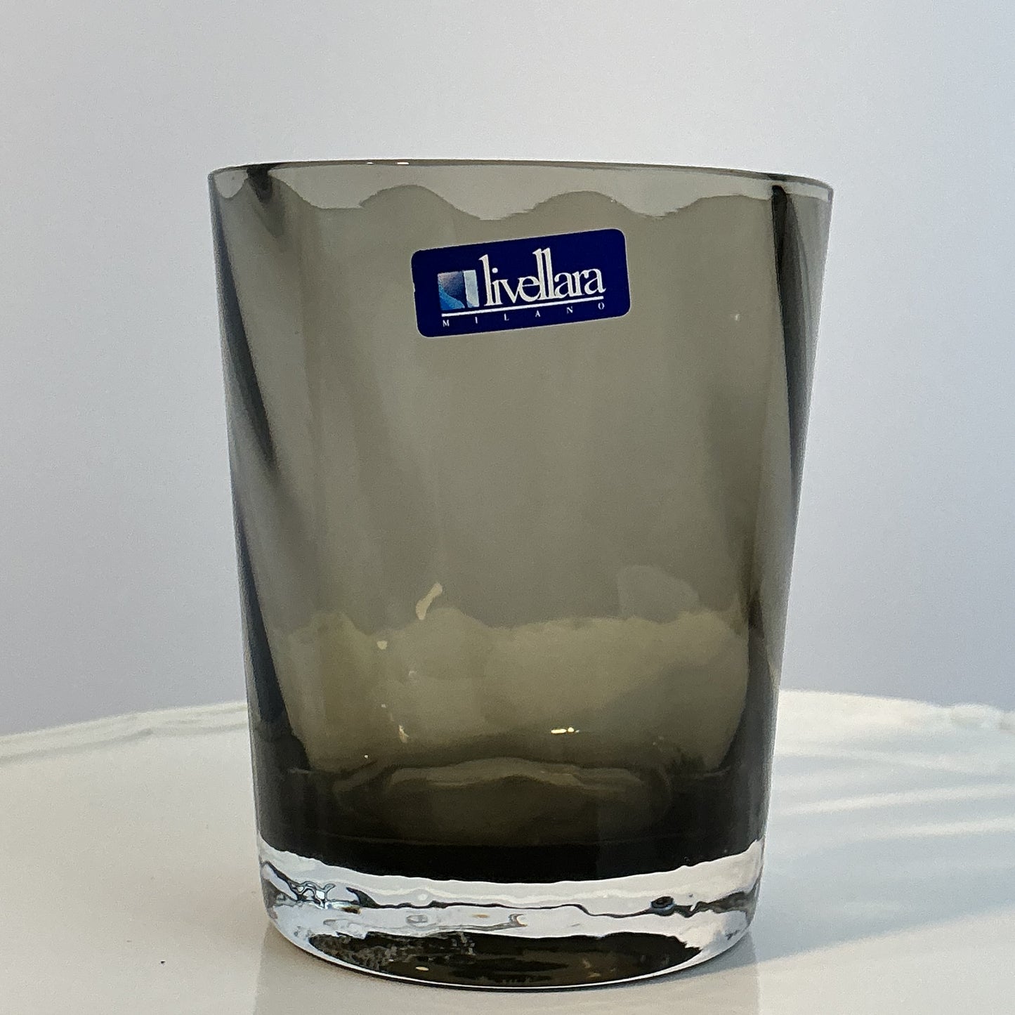 ￼Levellara Tumbler Glass Set of 2 Brown OR Green variants