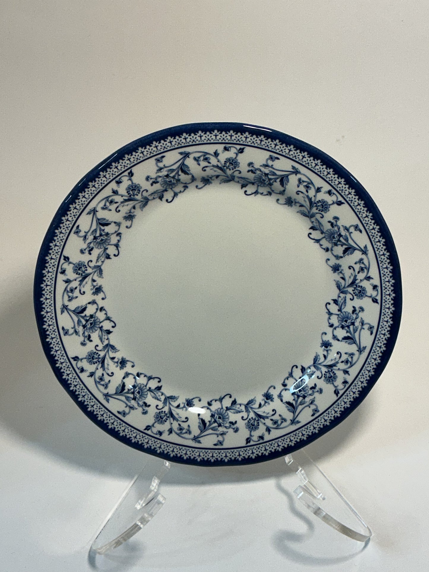 Legend British Heritage Royal Aster 8” Blue Salad Plate
