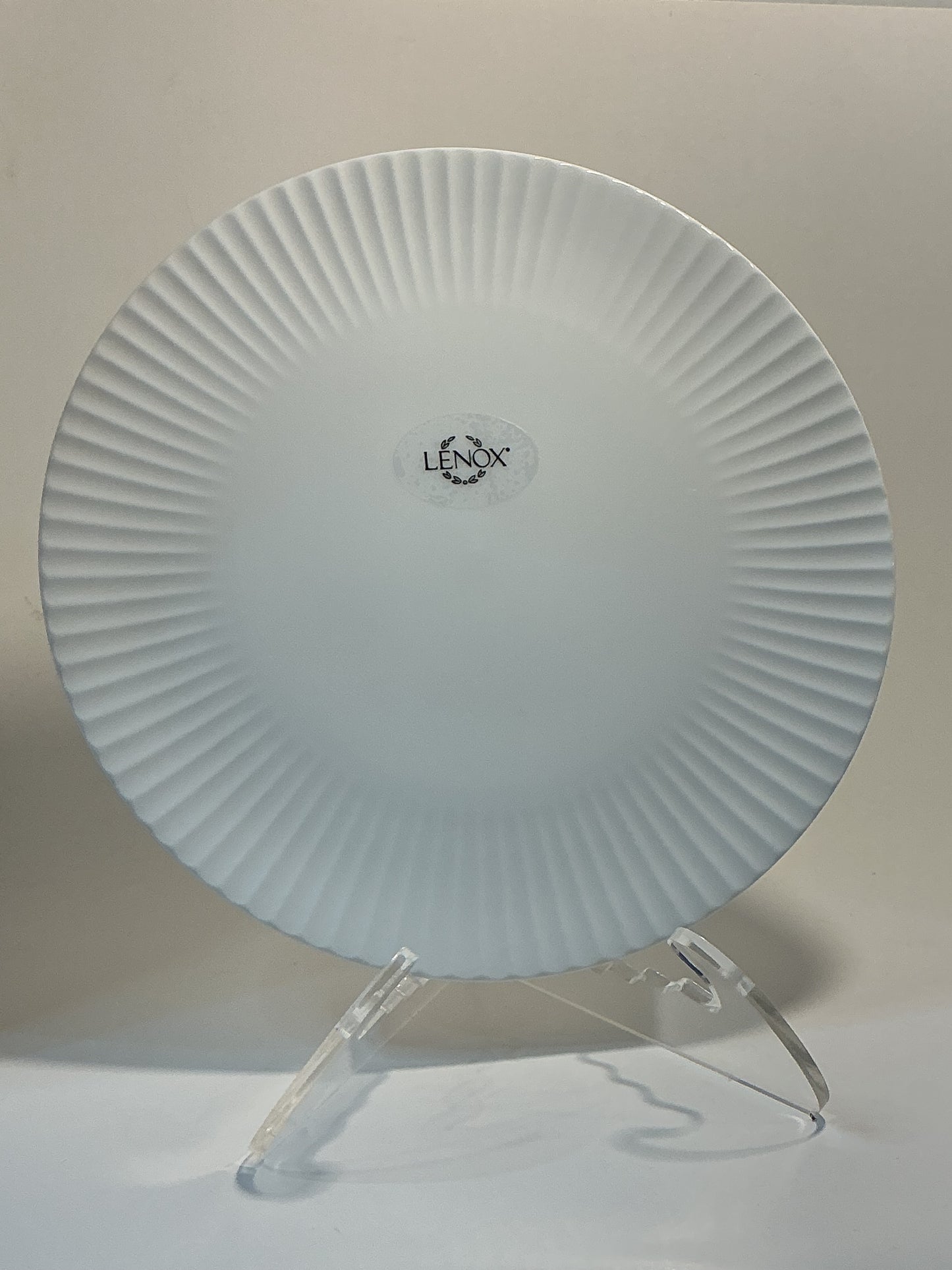 Lenox Scallop Bone China Dinner Plate 11”