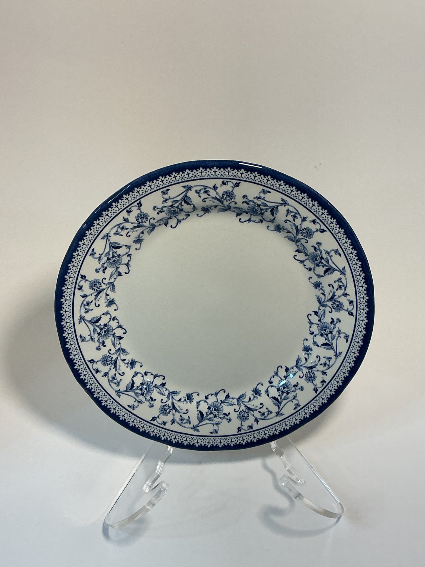 Legend British Heritage Royal Aster 8” Blue Salad Plate