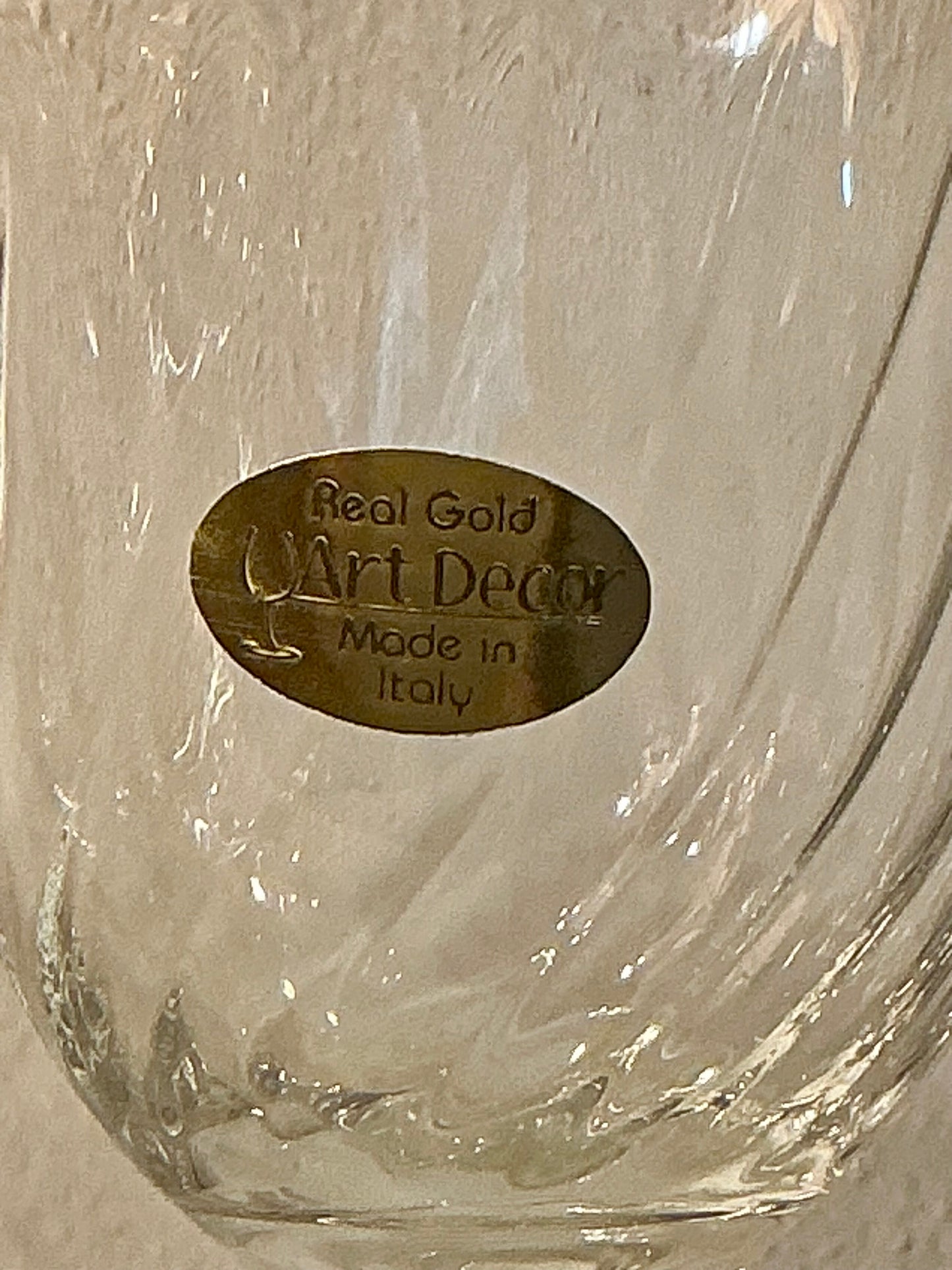 Art Decor Real Gold Made In Italy
