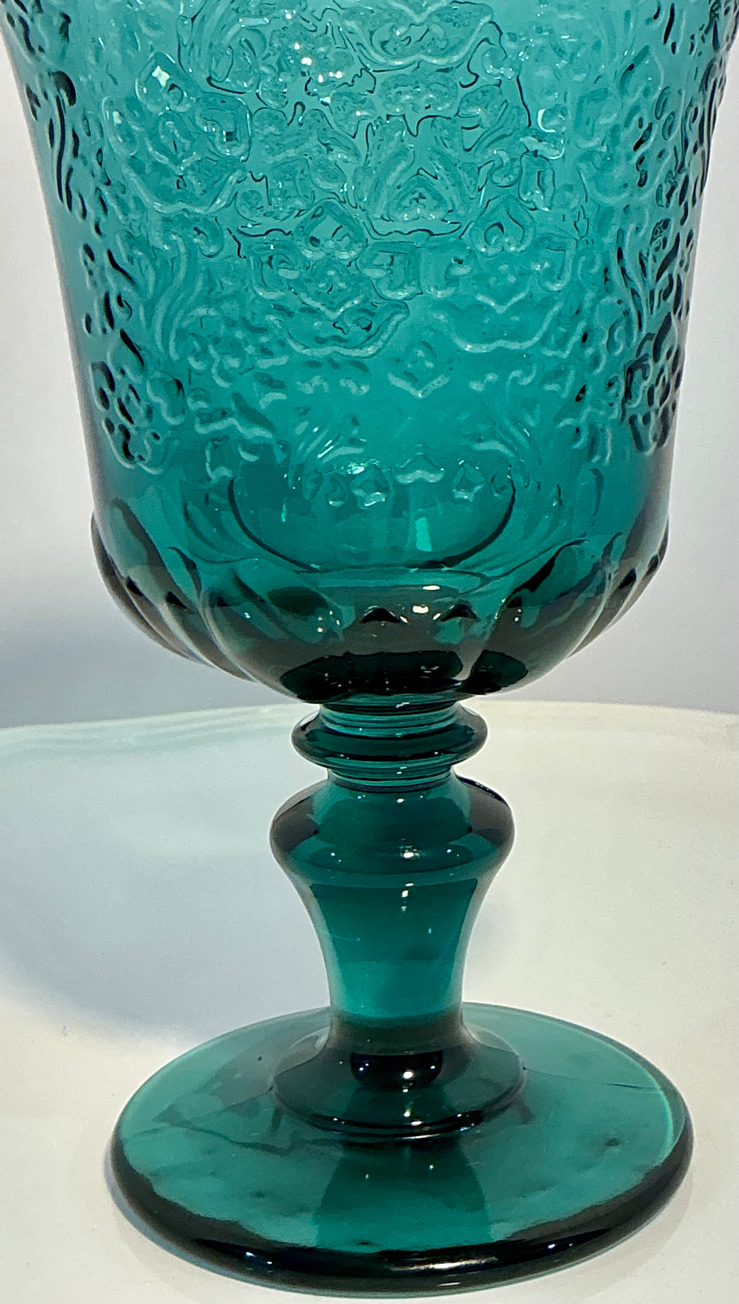 La Rochère Amboise Night Blue Wine OR Water Glass Made in France