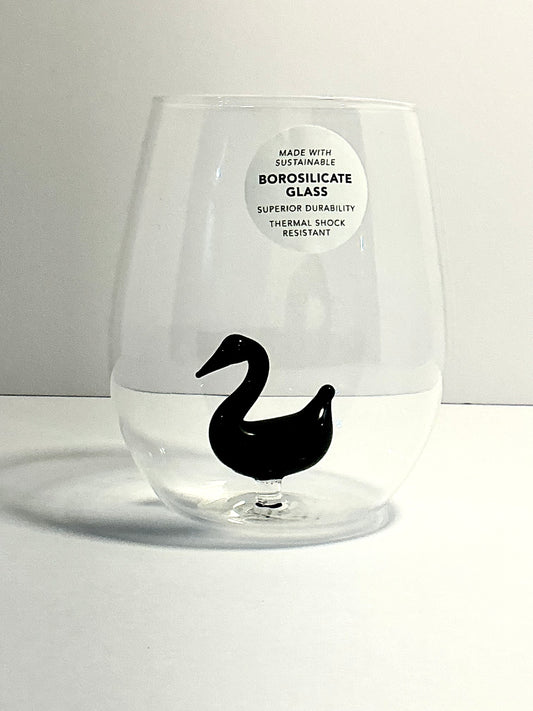 The Ardon Collection Black Duck Stemless Wine Glass 9 oz