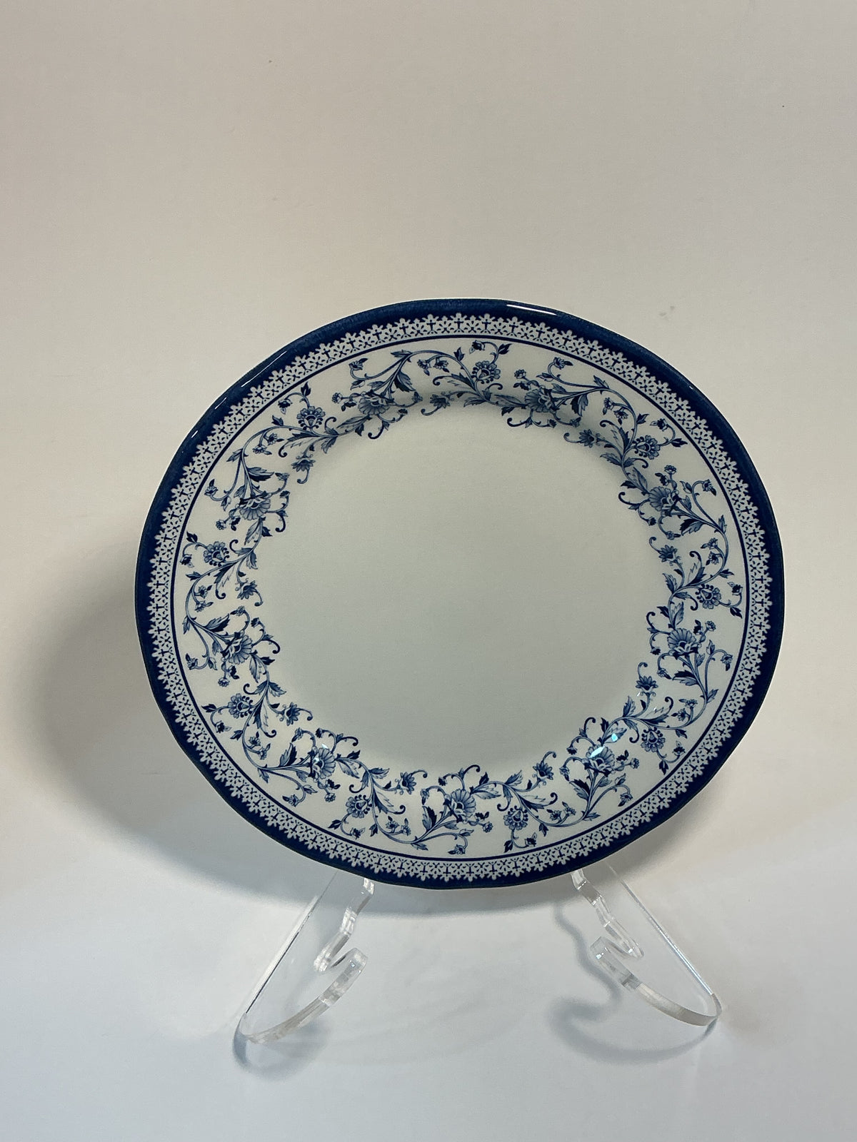 Legend British Heritage Royal Aster 8” Blue Salad Plate