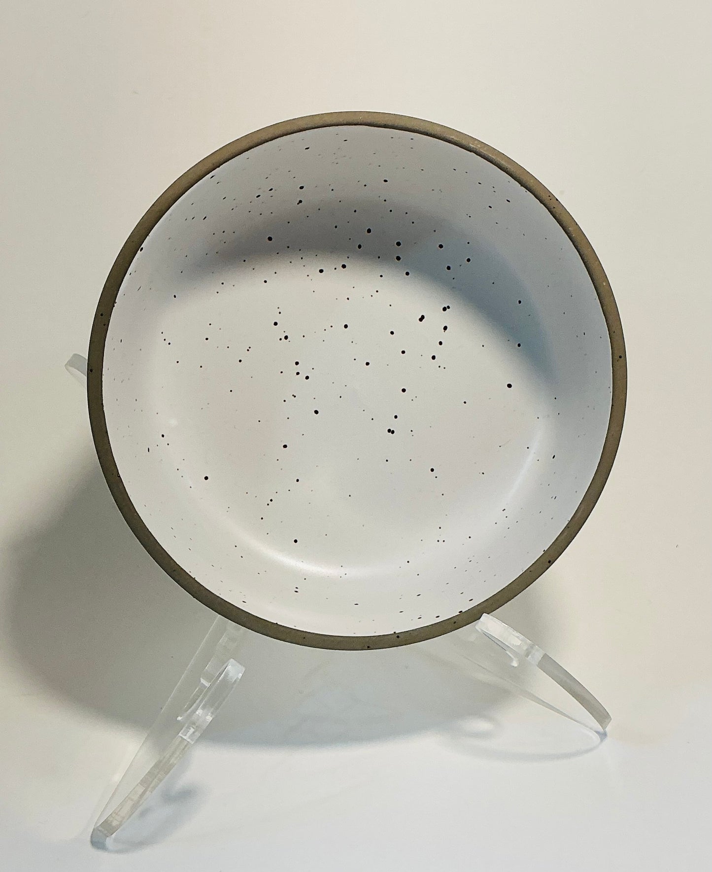Godinger Gatherings Fire Stoneware Bowl 6”x2.5” Speckled