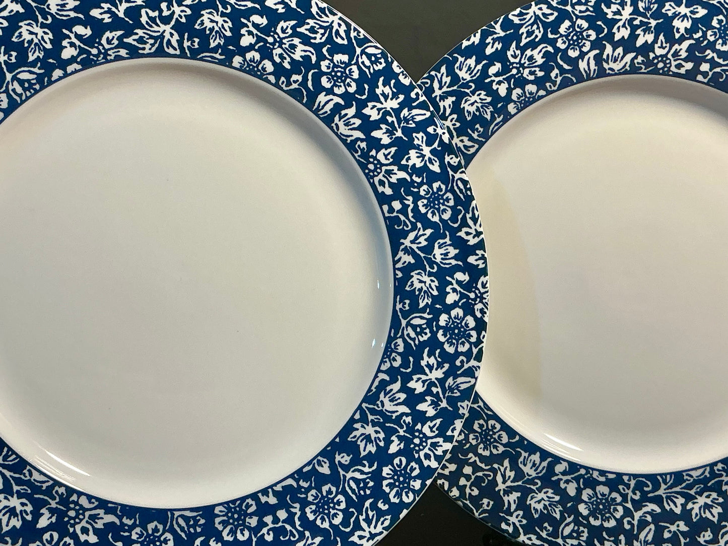 Laura Ashley set of 2 Side/Salad Plates 9” BluePrint Collectibles