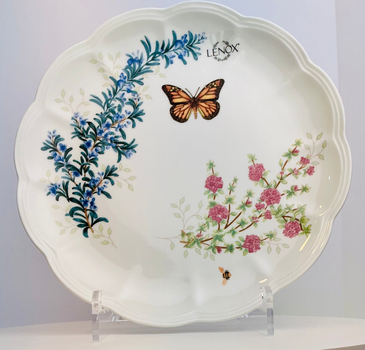 Lenox Butterfly Meadow Herbs Dinner Plate 10.75" – Choose Your Style