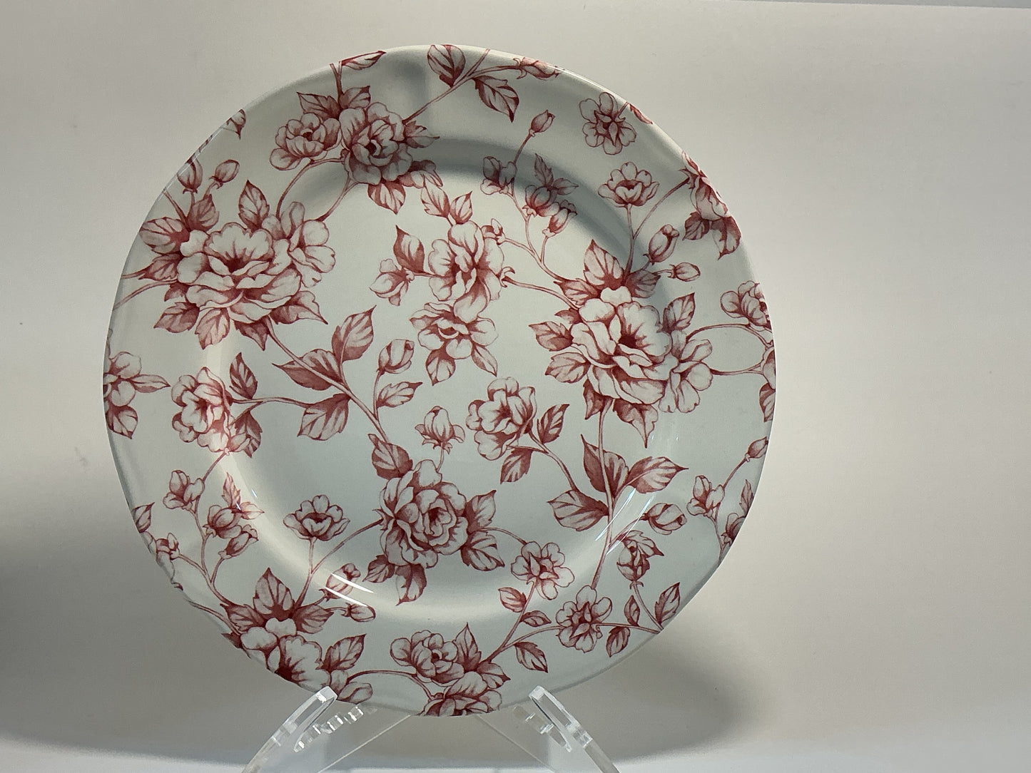 Legend Buff Beauty British Heritage dinner plate 10” Light Red/Pink