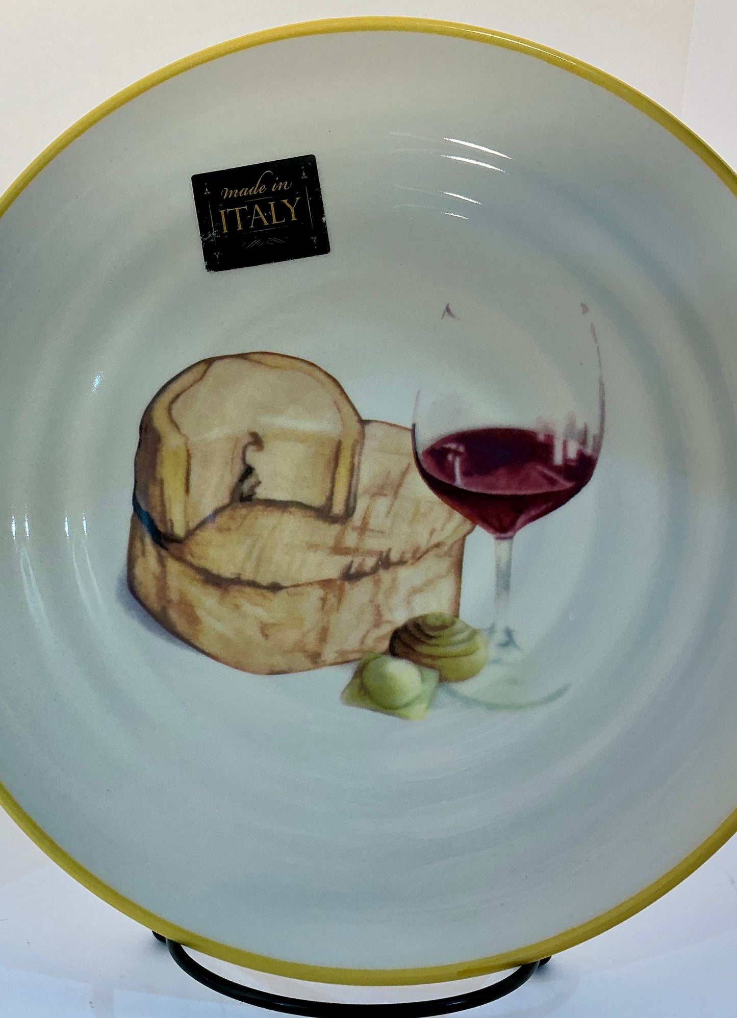 Ceramica Cuore Set of 2 Salad plates 9” Made in Italy