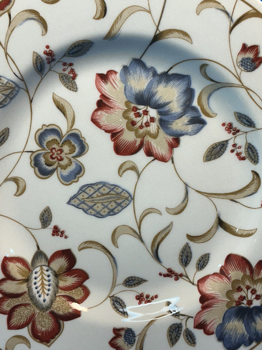 Queen’s Churchill Jacobean Salad Plate 8” Floral Vintage