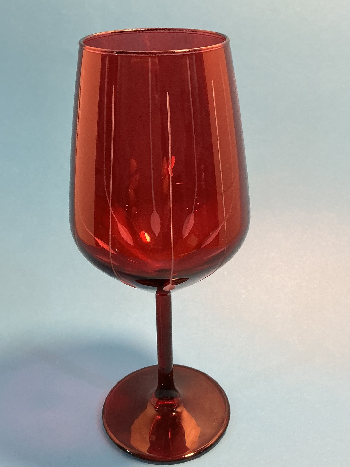 Rakle Wine Glasses Red set of 2 made in Turkey