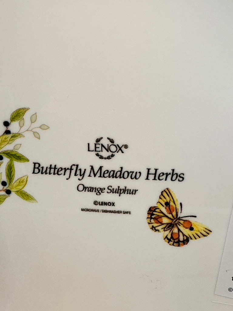 Lenox Butterfly Meadow Herbs Dinner Plate 10.75" – Choose Your Style