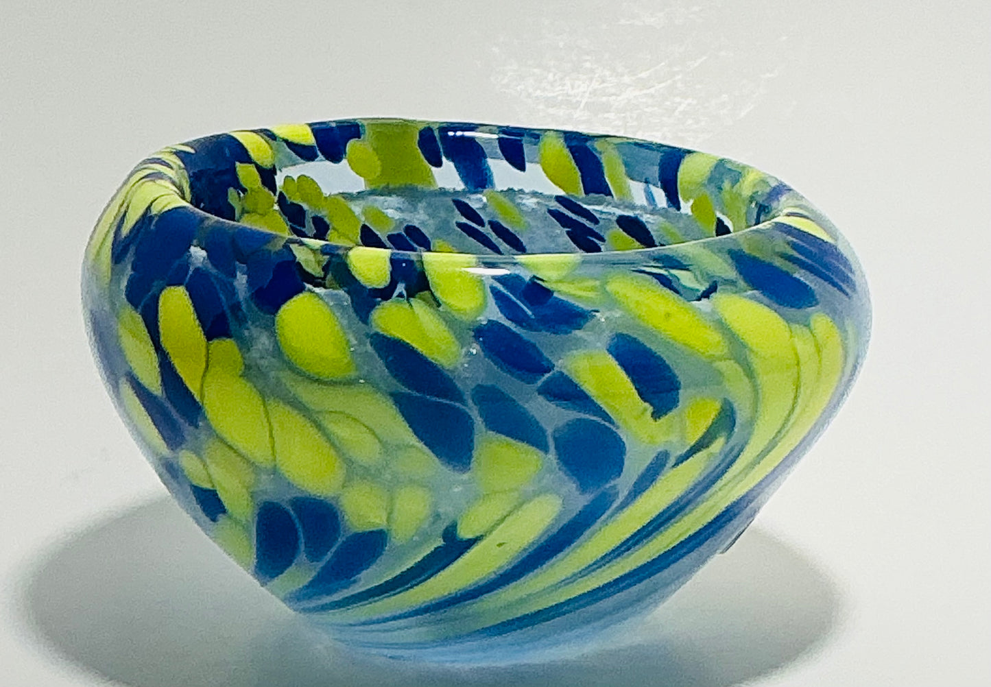 MURANO Style Candy or Key Bowl Nuova Cristalleria Arzanese hand blown in Italy