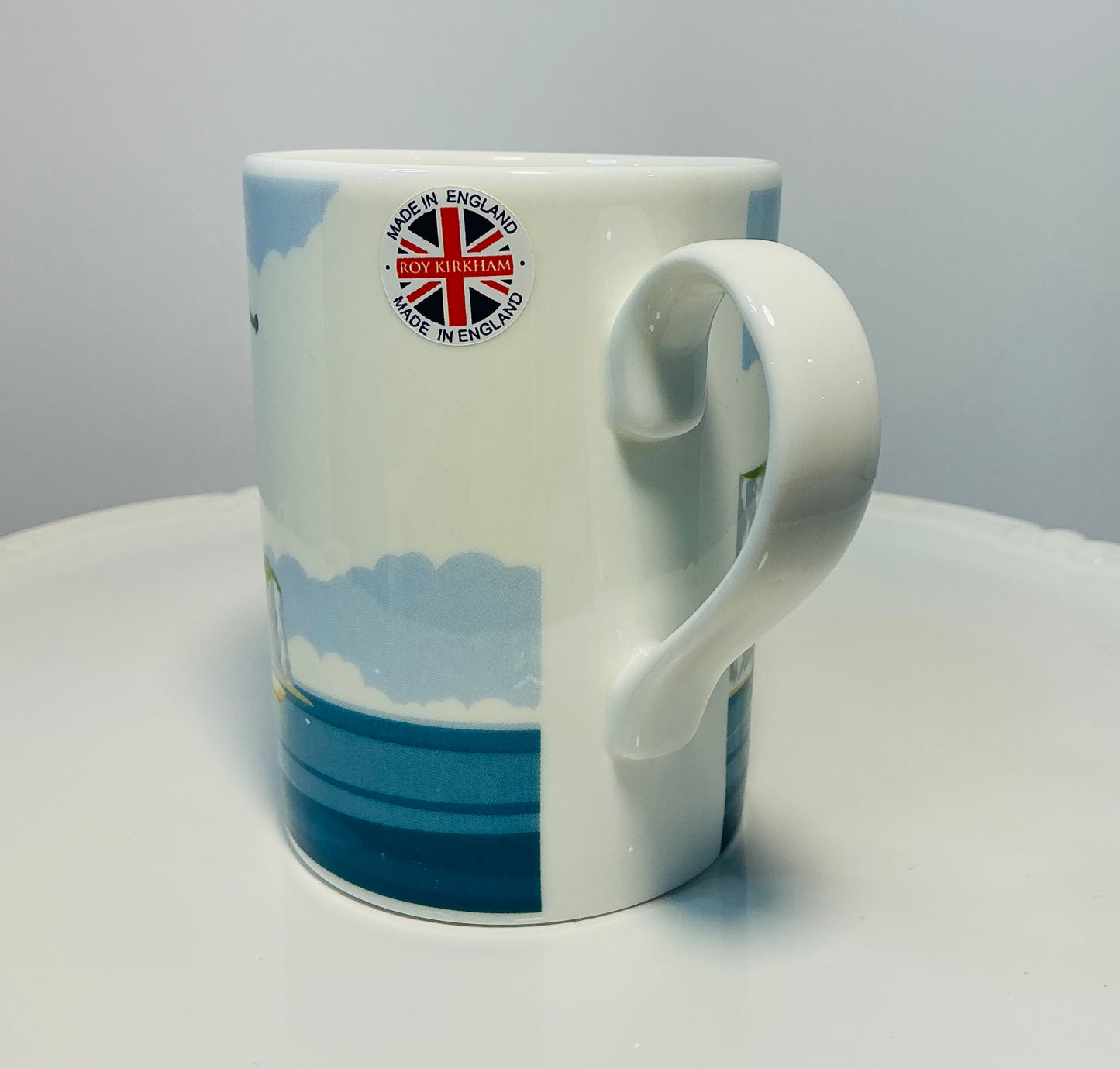 National Trust Exclusive China Set of 4 Different Themed Fine Bone China Mugs, Made in England