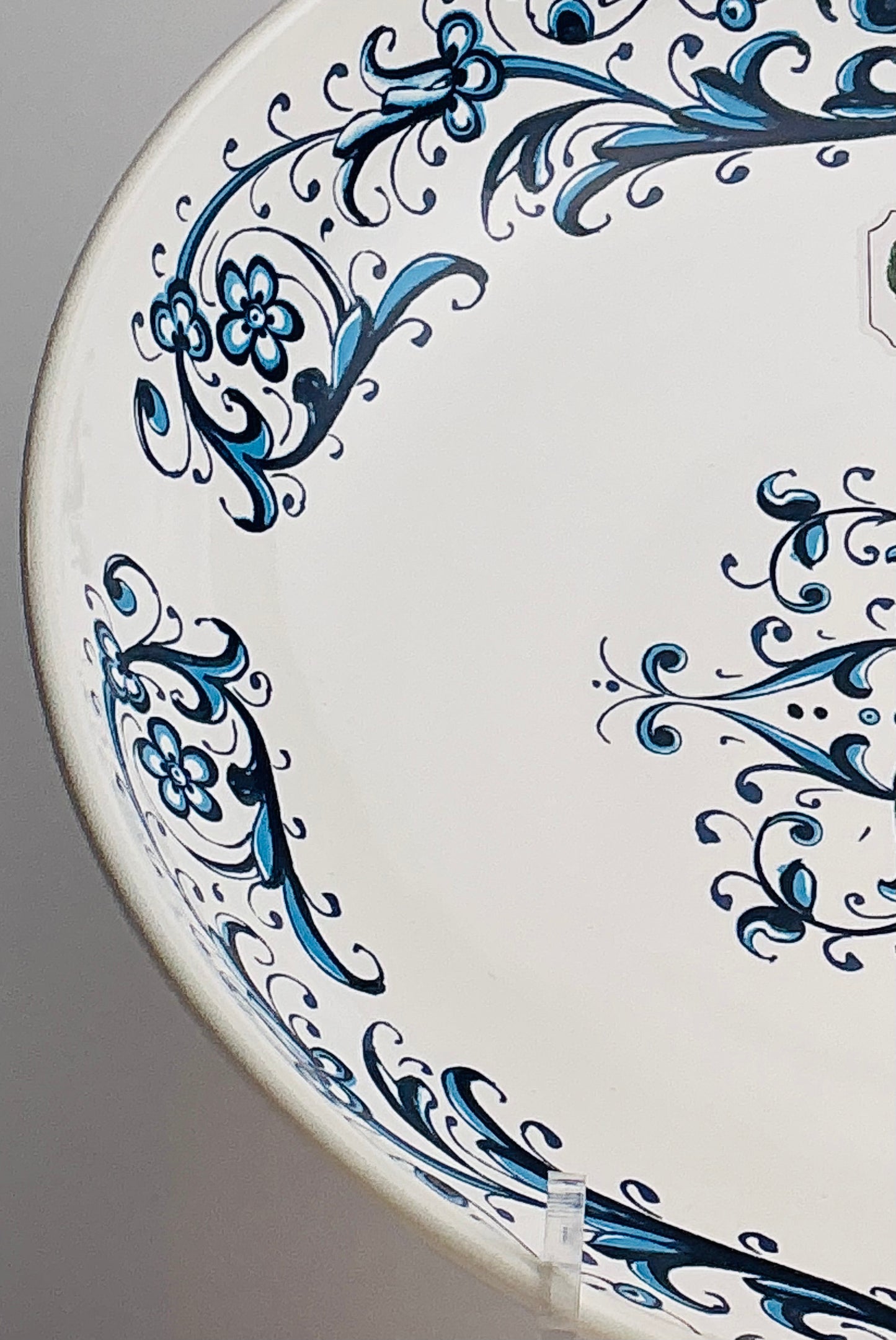 Nova Deruta Italian Hand Painted Ceramic Serving Bowl 12" – 3 Patterns – Made in Italy