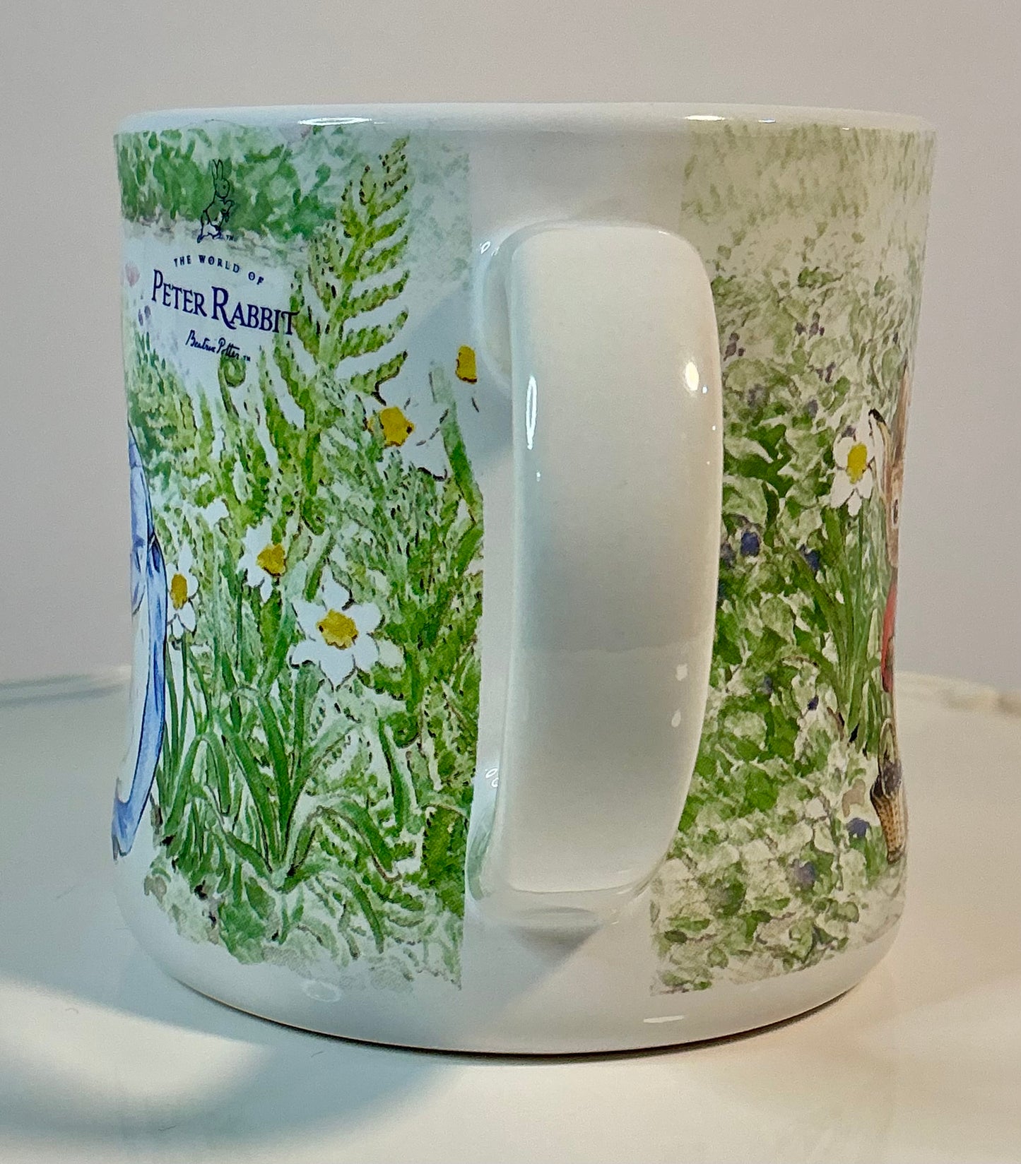 Beatrix Potter Peter Rabbit Cookie Jar & Matching Mug , Ceramic