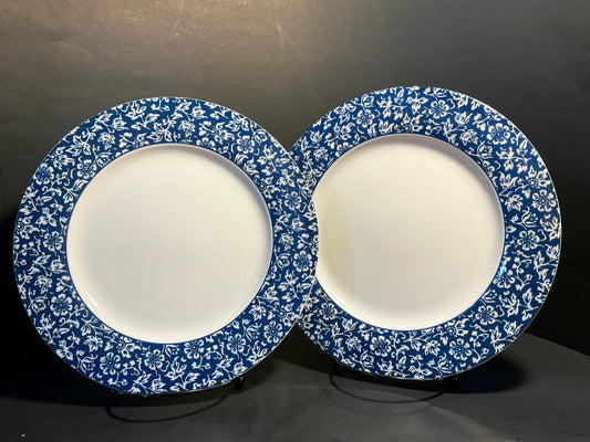 Laura Ashley set of 2 Side/Salad Plates 9” BluePrint Collectibles