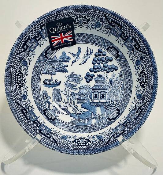 Queen's by Churchill Blue Willow Pattern 6” Bowl. Made in England