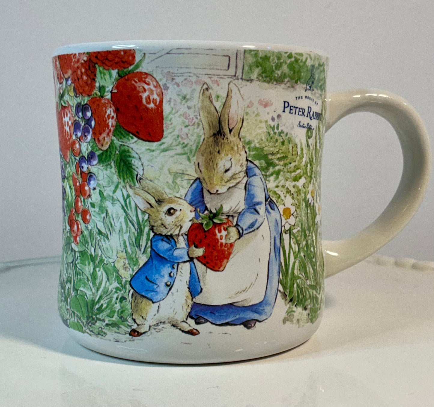 Beatrix Potter Peter Rabbit Cookie Jar & Matching Mug , Ceramic
