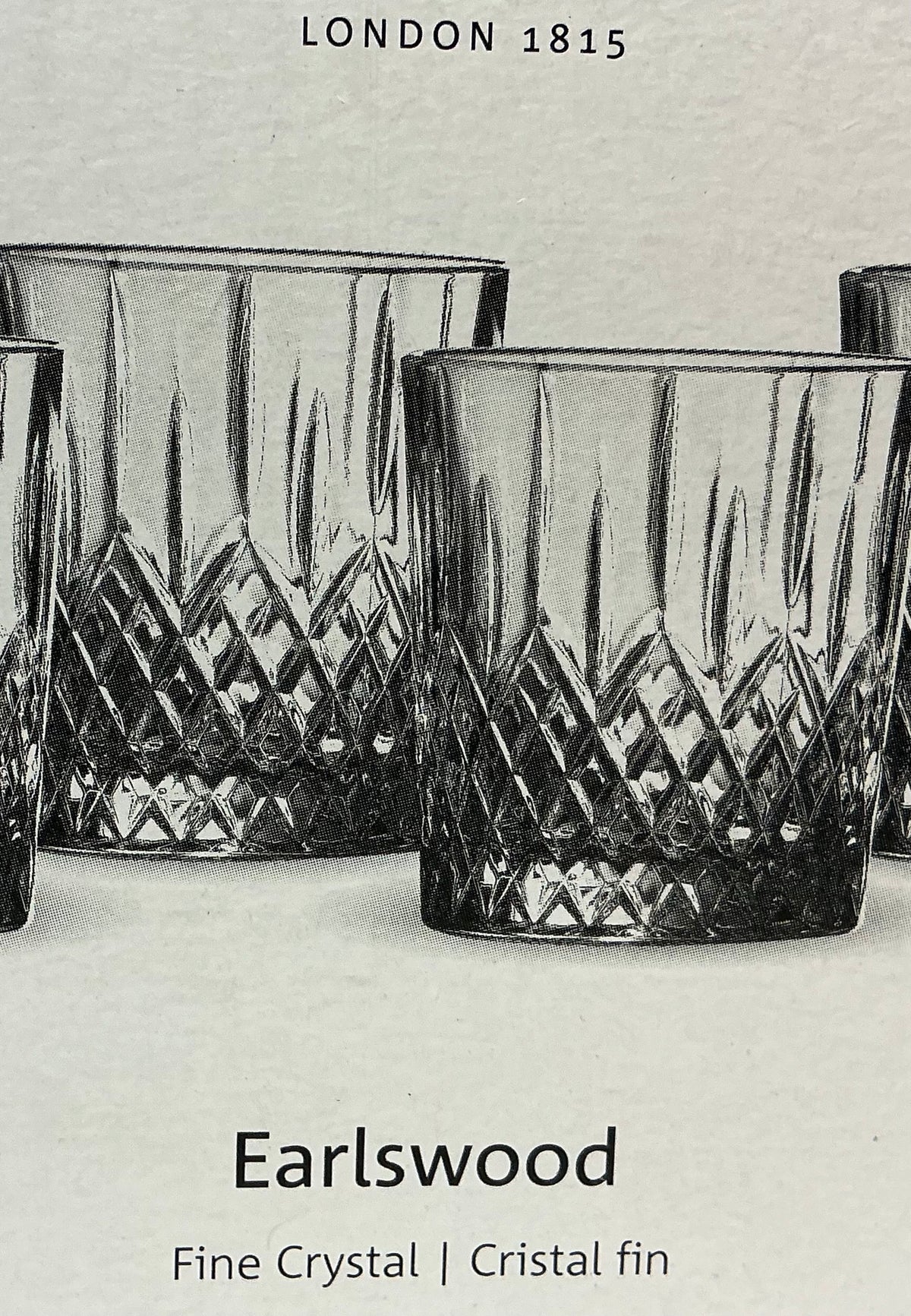 Royal Doulton Crystal Lowball Whiskey Tumblers, Set of 2