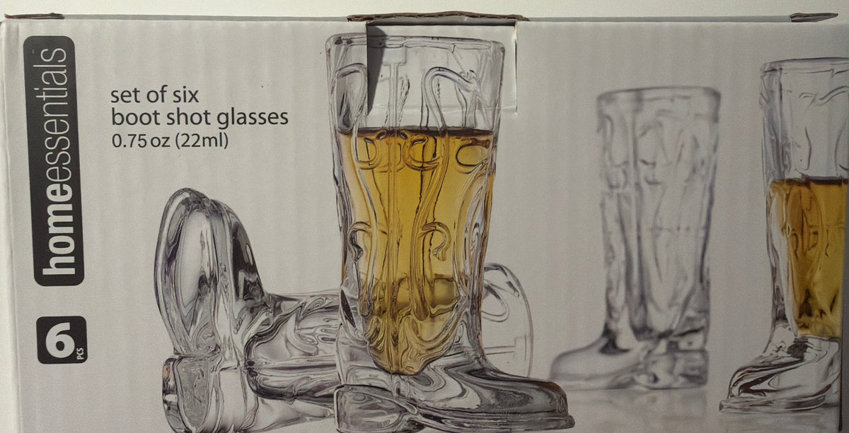 Cowboy/Cowgirl Boot Shot Glasses-choose your color