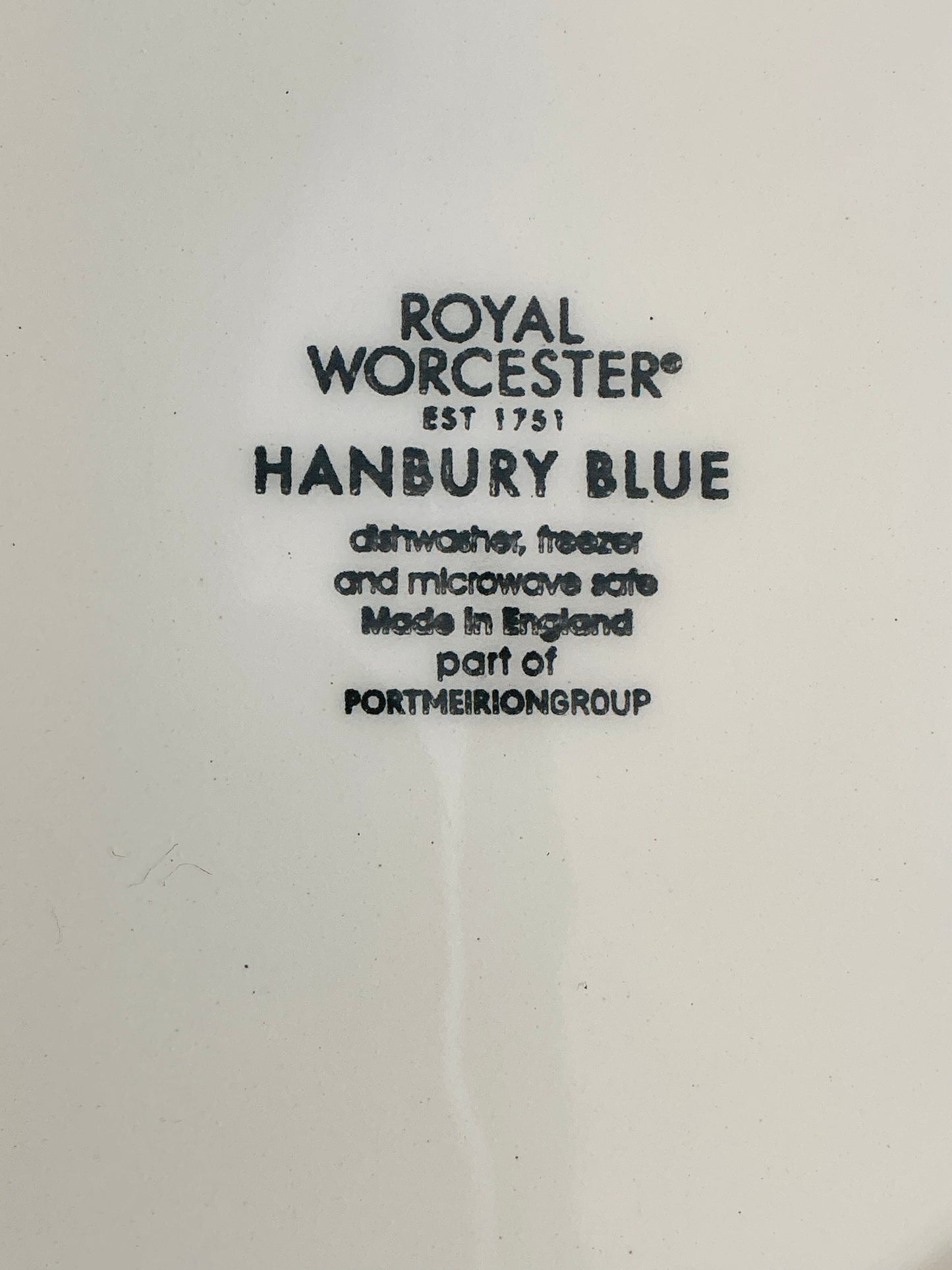 Royal Worcester Hanbury Blue Pasta Bowl – 8" | Est. 1751