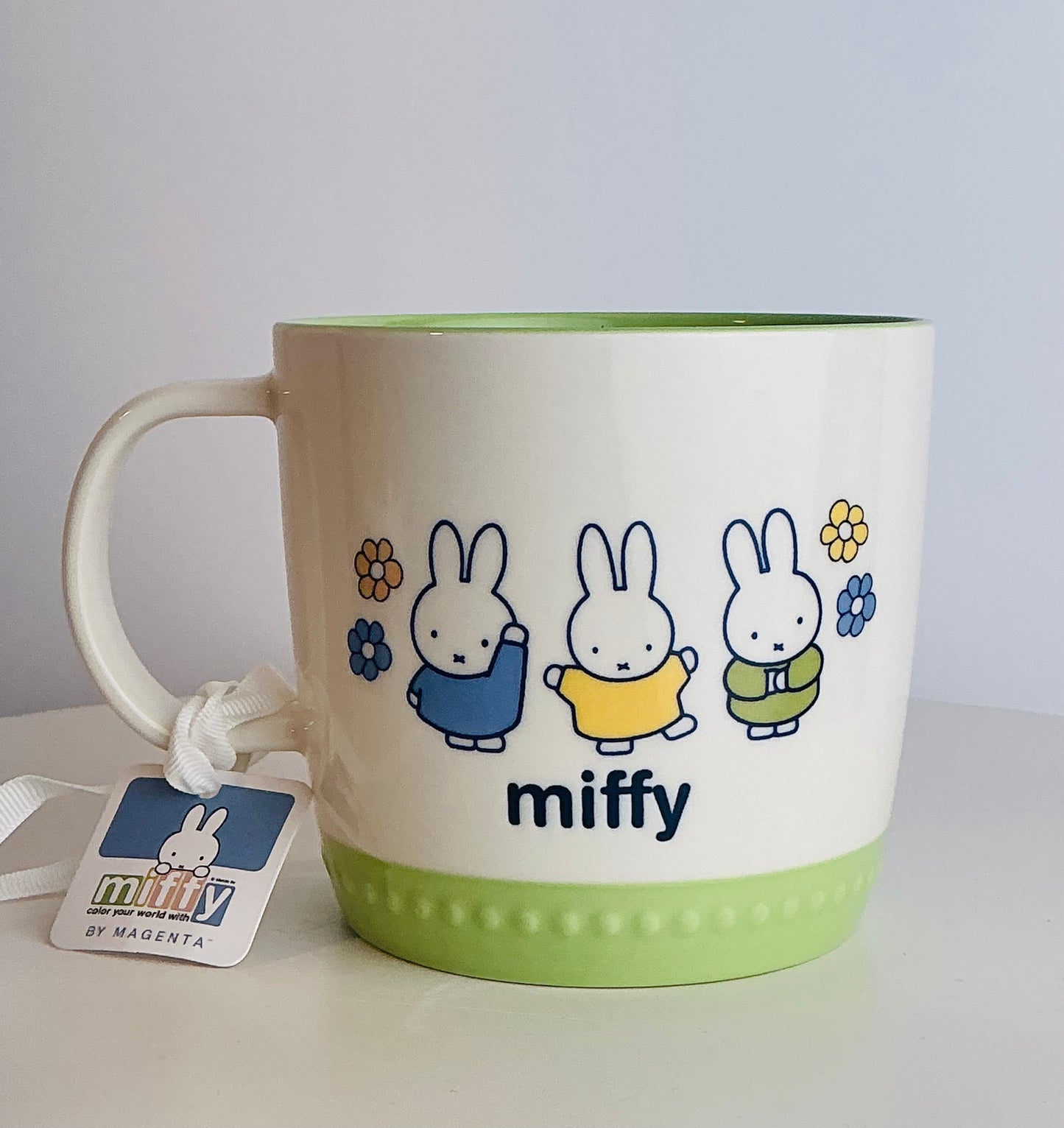 Miffy by Magenta Ceramic Mug 4" – Color Your World Green Trio