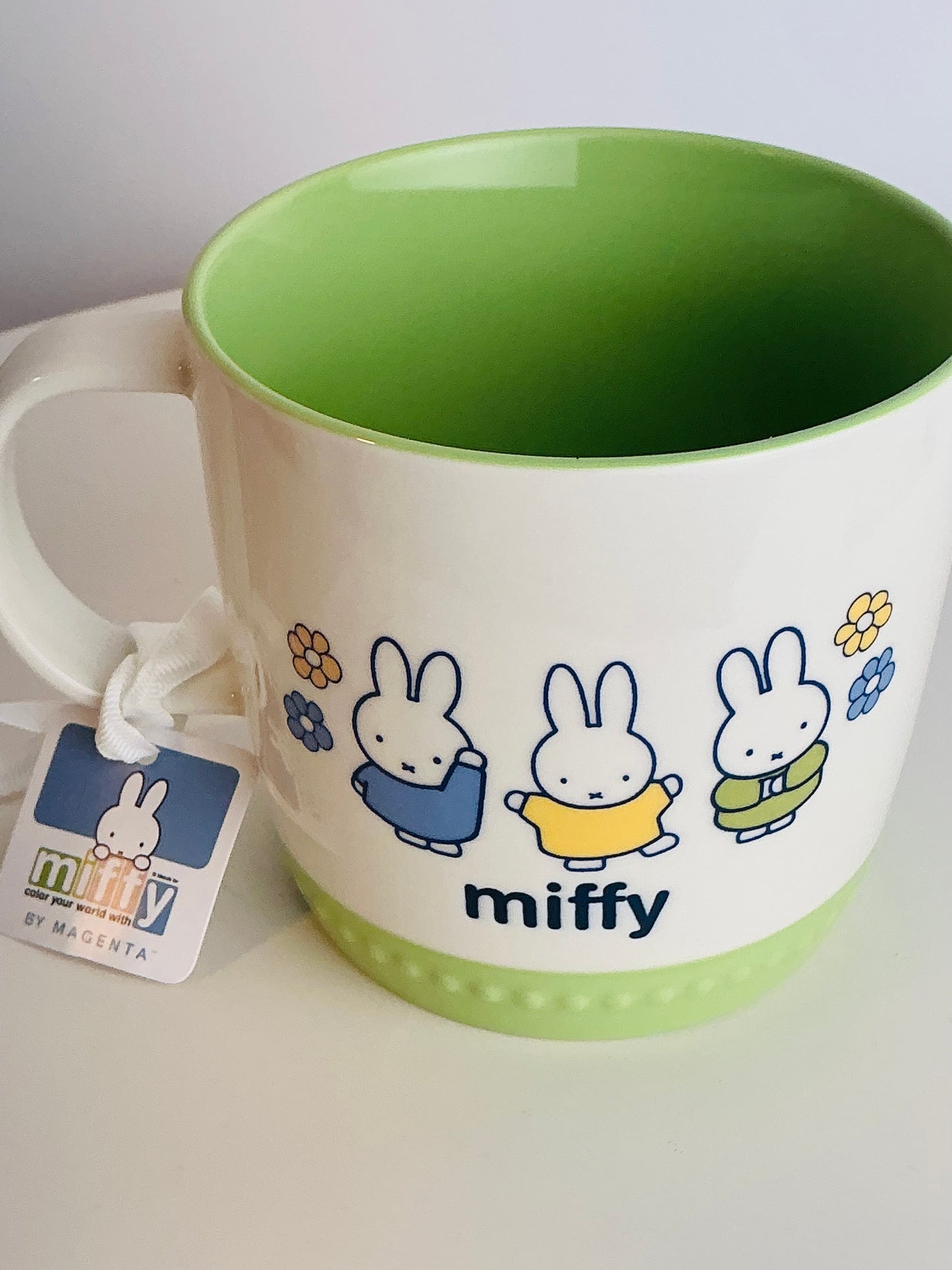 Miffy by Magenta Ceramic Mug 4" – Color Your World Green Trio