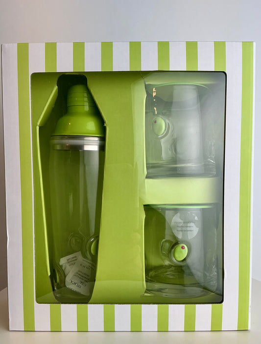 Anthropologie Dupe Shaker & DOF Set – Lime Green