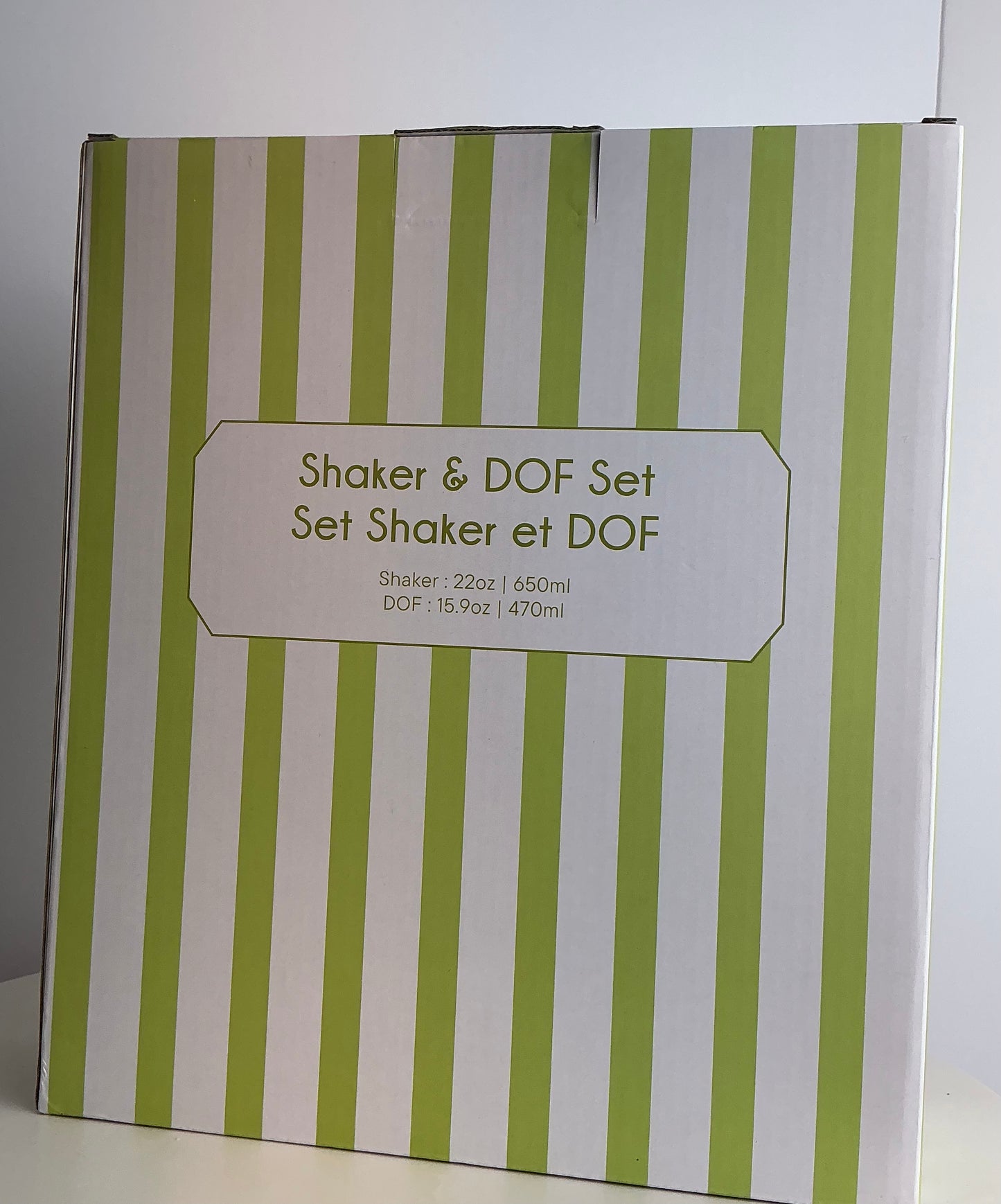 Anthropologie Dupe Shaker & DOF Set – Lime Green