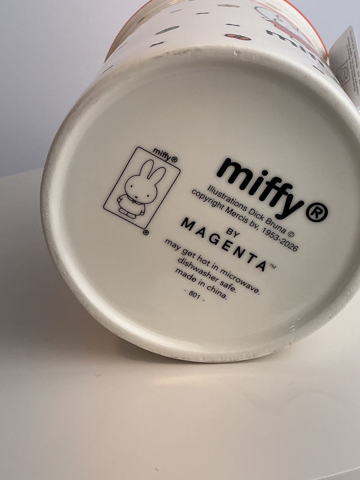 Miffy by Magenta Ceramic Canister 6.5" – Color Your World Cherry