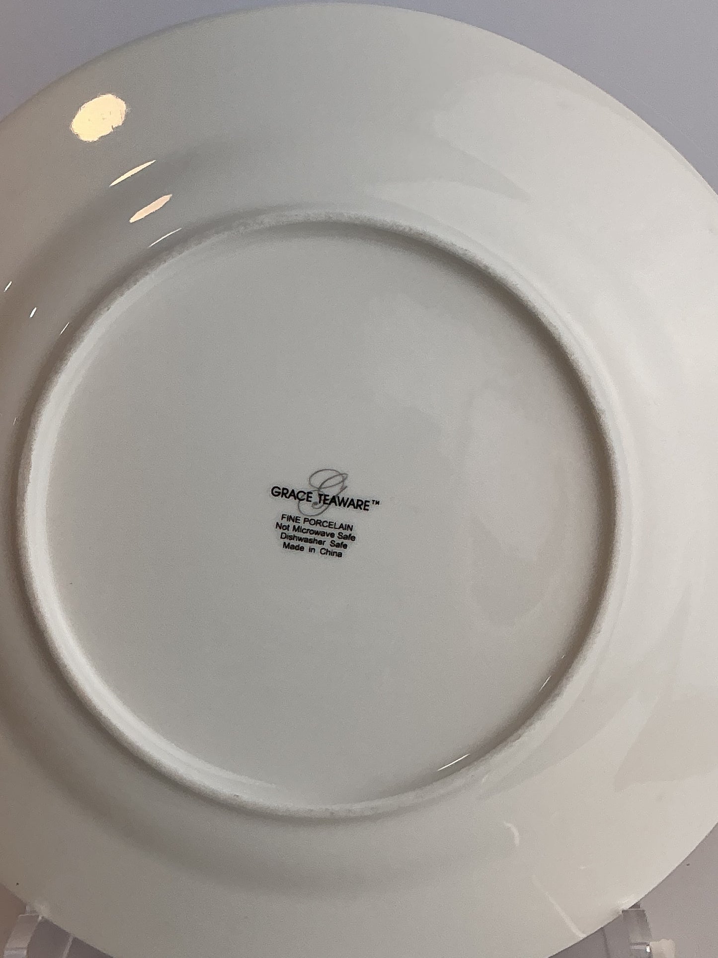 Grace Teaware Fine Porcelain Wildflower Garden Dessert / Salad Plates – Set of 4