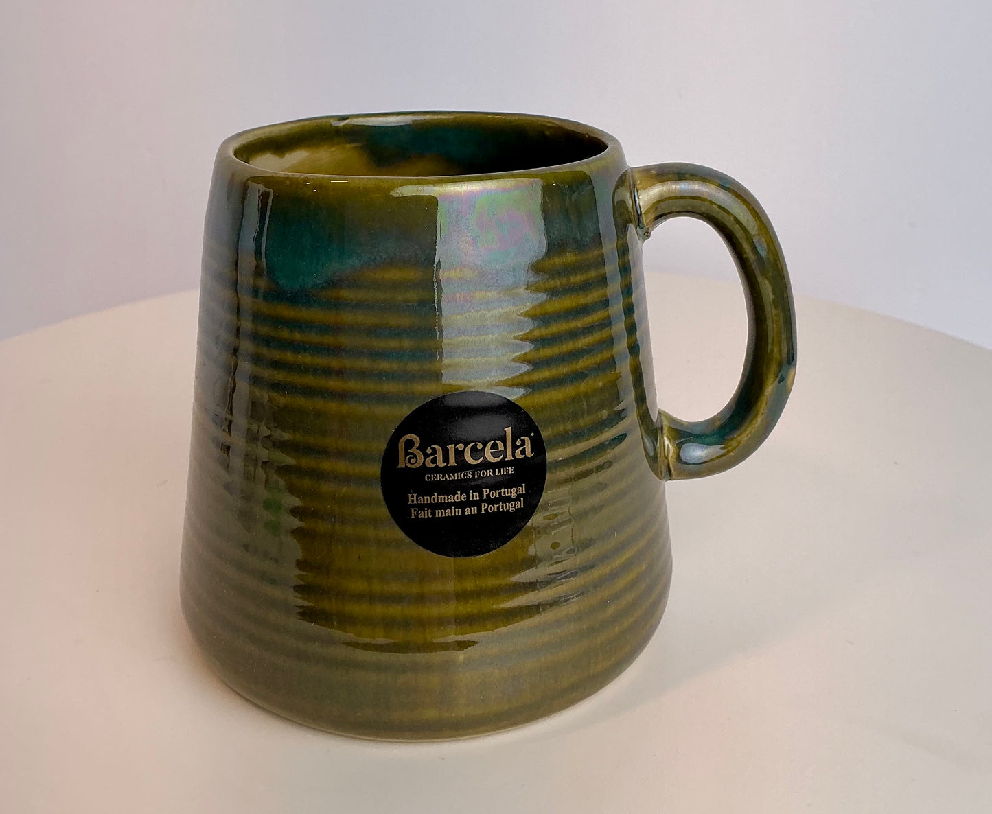 Barcela Ceramics for Life Handmade Portuguese Reactive Glaze Mug – Multiple Colors