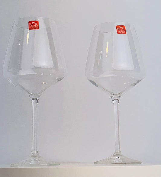 RCR Cristalleria Italiana Chianti Riserva Wine Glasses | Limited Edition Set of 2 – Made in Italy