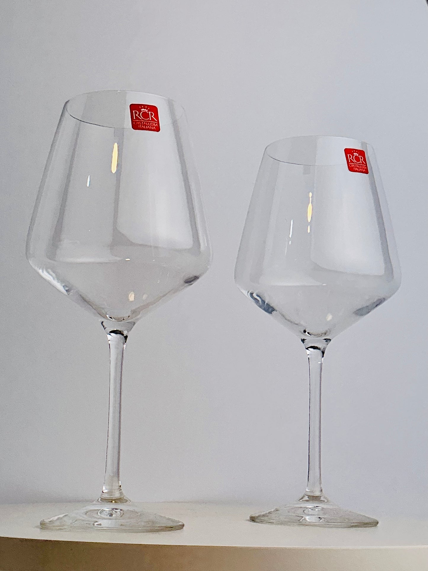 RCR Cristalleria Italiana Chianti Riserva Wine Glasses | Limited Edition Set of 2 – Made in Italy