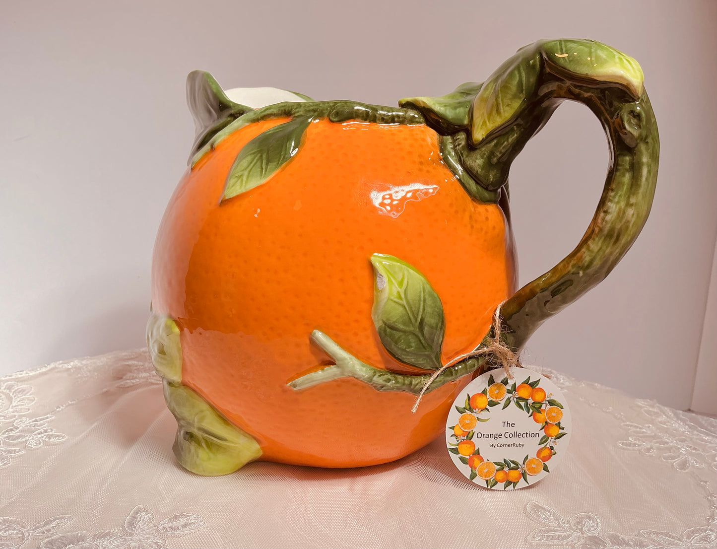 CornerRuby Orange Collection – Each Piece Sold Separately