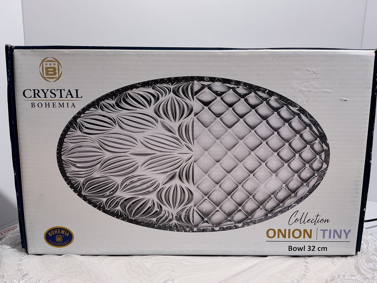 Crystal Bohemia Traditional Collection Crystal - Onion Style & Tiny Style